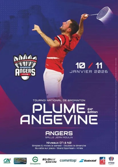 PDLL49 23ème Tournoi National SENIOR de la Plume Angevine